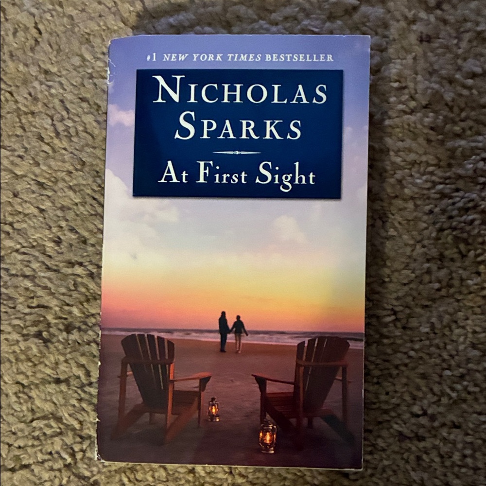 Hachette At First Sight Book - Blue and Pink Cover